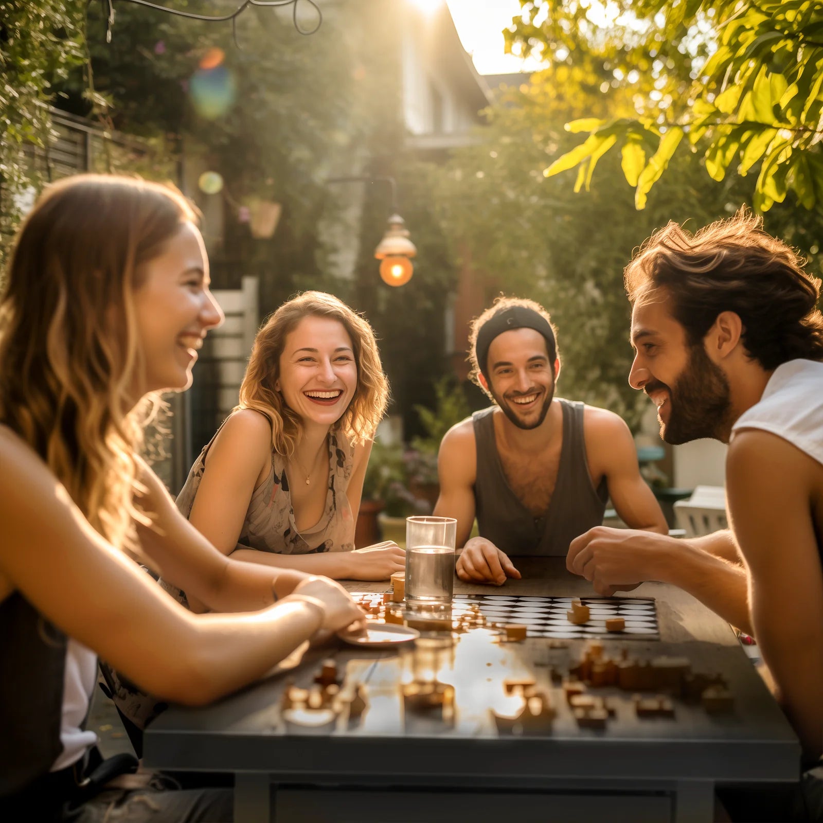 43" Propane Fire Pits for outside 60,000 BTU Gas Fire Pit Table for outside with Lid , Glass Beads, Cup Holders, Hanging Shelf & Nylon Cover, Rectangle - Kiki of DC Styles Store