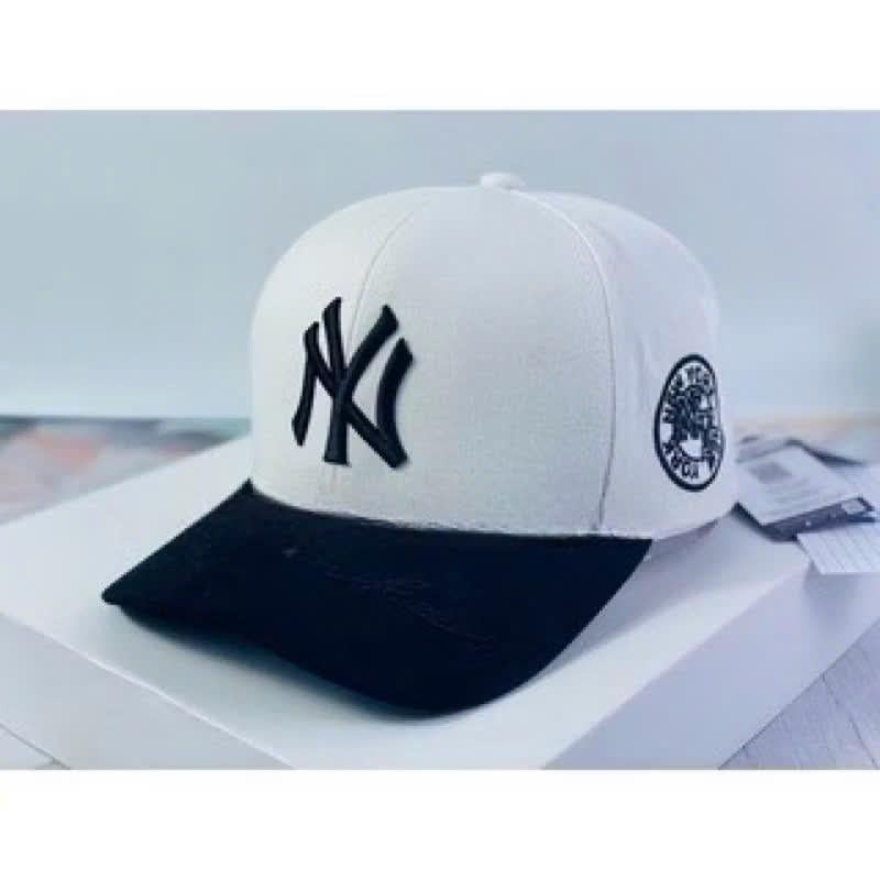 New Era NY 9FORTY Adjustable Baseball Hat for Men and Women - Soft Breathable Cotton, All-Season Wear, Metal Buckle Closure, Made in the USA