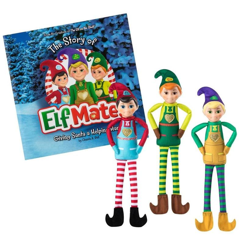 Elf Mates® Three-Pack & Storybook - Kiki of DC Styles Store