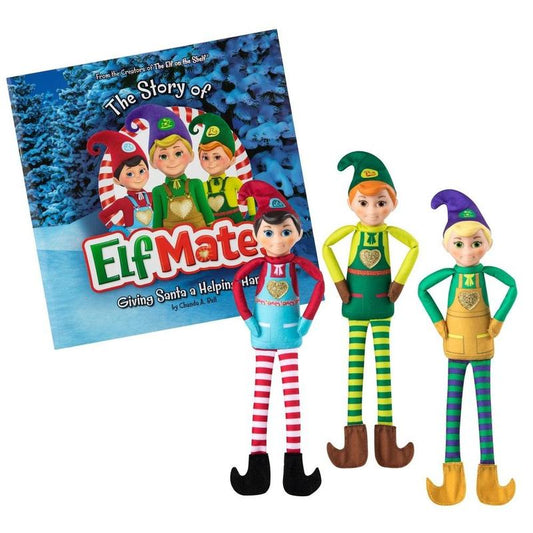Elf Mates® Three-Pack & Storybook - Kiki of DC Styles Store