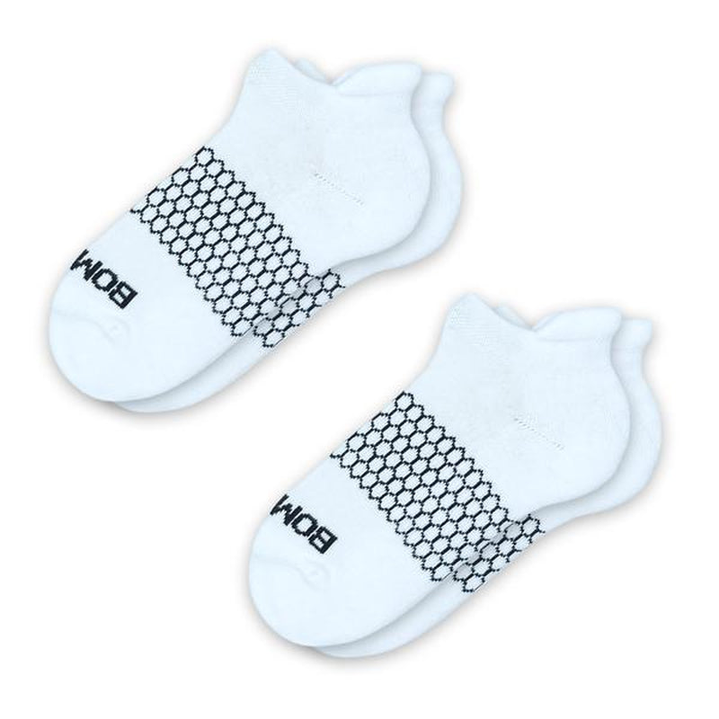 3-5 Pack Bombas Tri-Block Honeycomb Ankle Support Solid Socks for Women, Men / Multi Colors Unisex Running Socks, Seamless Toe, Compression Socks