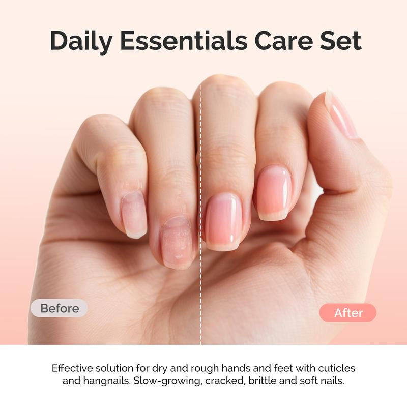 Melodysusie 25ML Cuticle Care Kit - Cuticle Oil and Cuticle Remover, Cuticle Nourishes and Softener, Promotes Nail Growth and Strength for Home and Salon Use 2PCS - Kiki of DC Styles Store