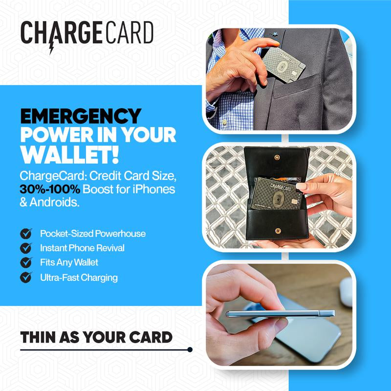 Chargecard® - World'S Thinnest Portable Charger - Kiki of DC Styles Store