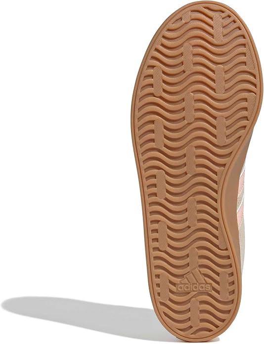 Adidas Women's VL Court 3.0 Shoes – Crystal Linen &amp; Blush Pink Retro Sneakers Kiki of DC Styles Store