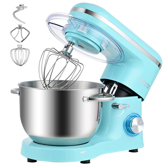 Kitchen in the Box 660W Tilt-Head Stand Mixer | 6.5QT Stainless Steel Bowl, 6-Speed Electric Food Mixer - Kiki of DC Styles Store