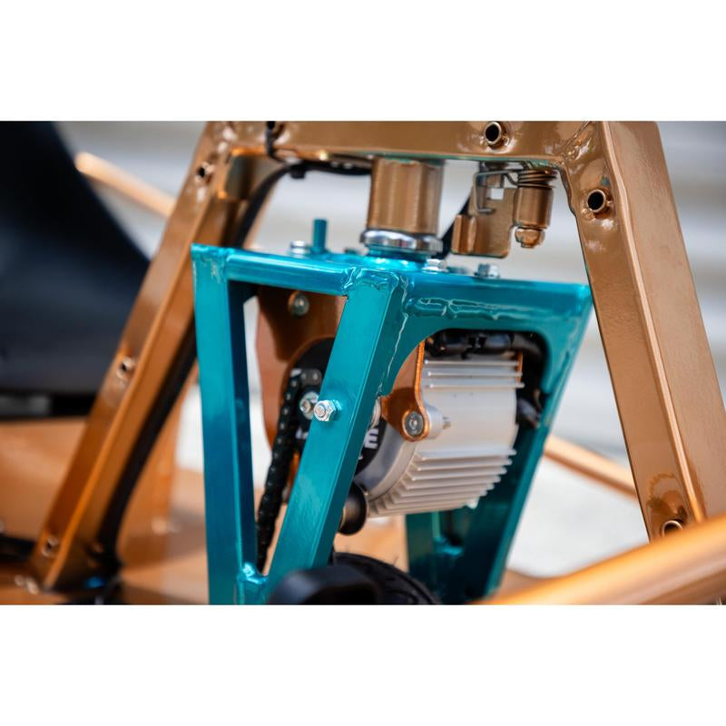 Stage 4 XL "Copper Flame" Taxi Garage Crazy Cart INVENTORY - Kiki of DC Styles Store