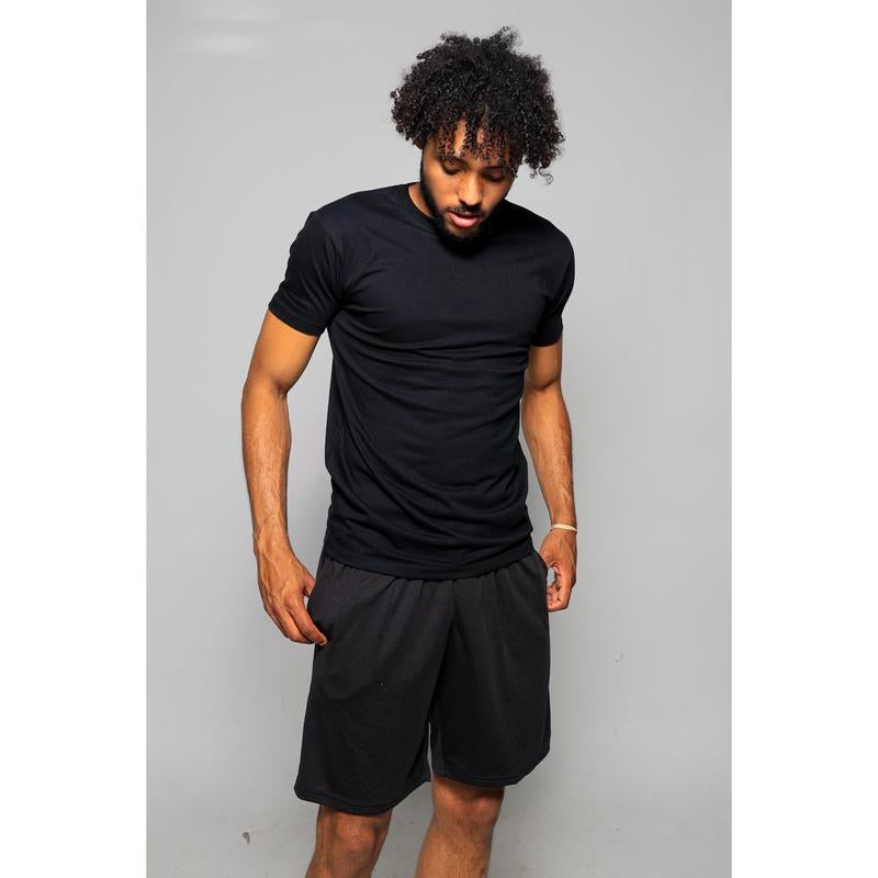 Elevate Your Everyday Style with the TRAILBLAZER Slim Fit Crewneck T-Shirts - Classic White and Black (3-Pack)