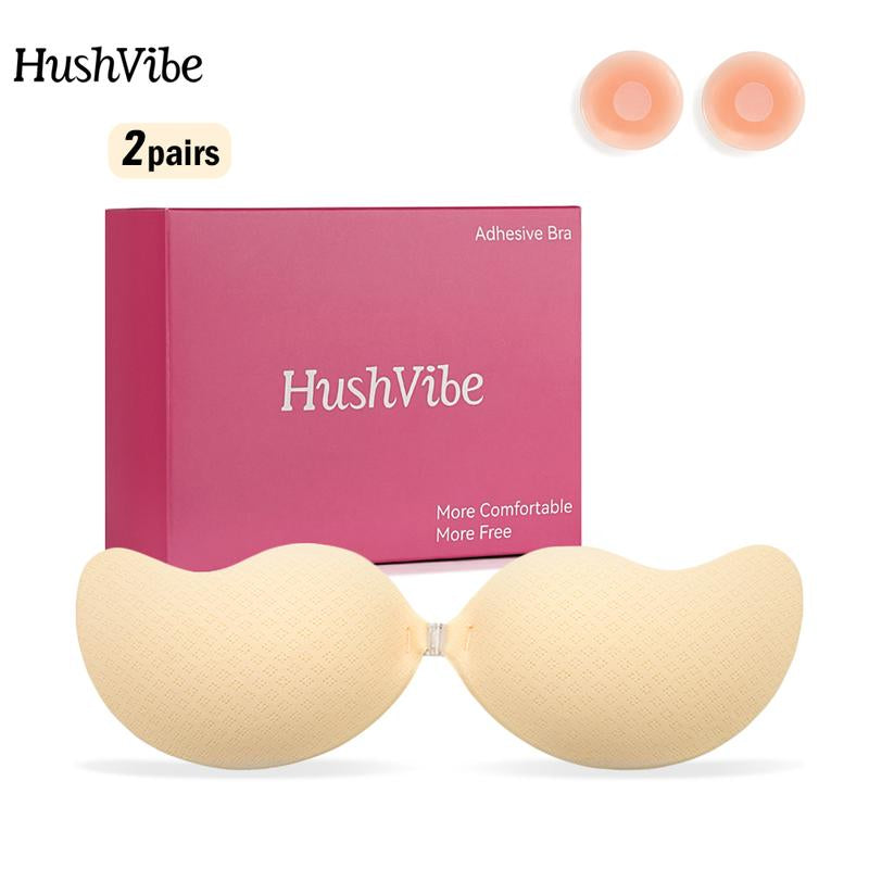 Invisible Push-Up Sticky Bra - Seamless, Comfortable & Strapless for Ultimate Support in Dresses & Bridal Wear - Kiki of DC Styles Store