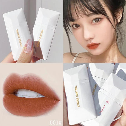 Luxurious Lip Glaze Makeup Set - Long Lasting, Matte Velvet Finish, Waterproof & Non-Smudge Lipsticks in Red, Orange, and Brown Shades - Kiki of DC Styles Store