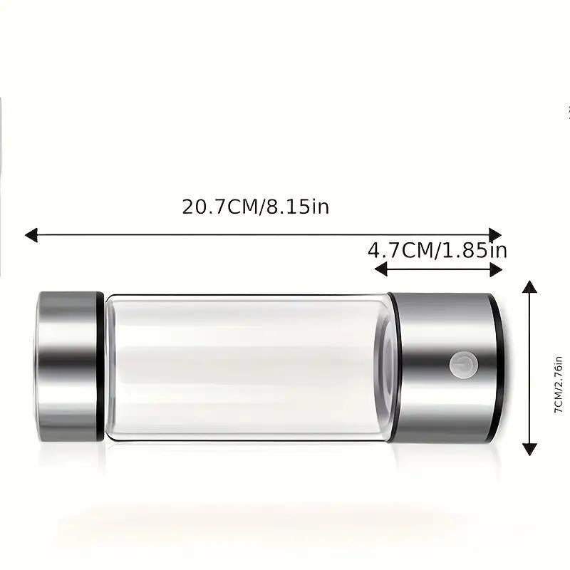 Hydrogen Water Bottle, USB Rechargeable Hydrogen Water Generator, Water Ionizer Machine, Drinking Supplies for Home, Office, Travel