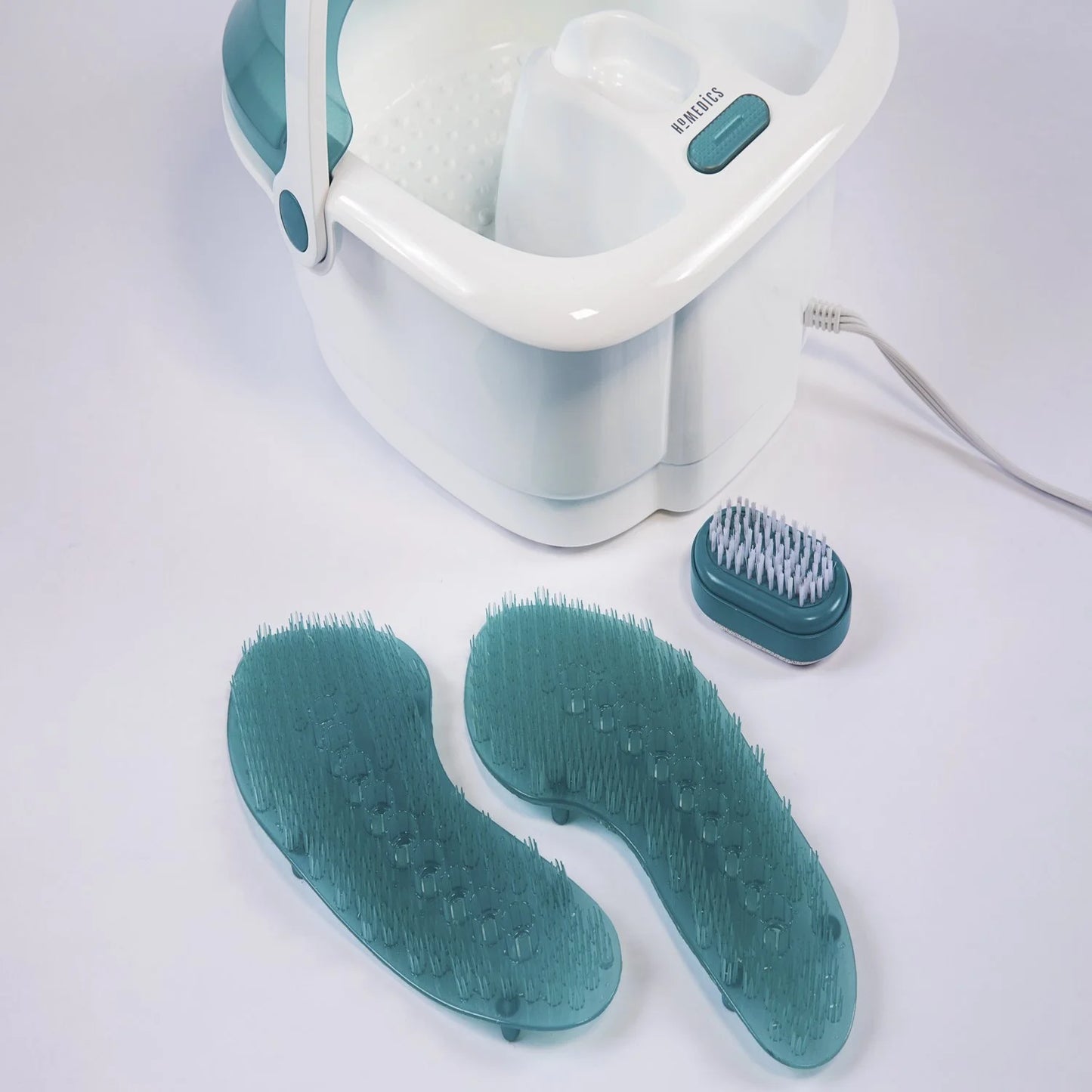 Bubble Spa Elite Footbath with True Heat Boost Power with a 2-In-1 Removable Pedicure Center That Includes a Pedicure Brush and a Pumice Stone, FB-450H - Kiki of DC Styles Store
