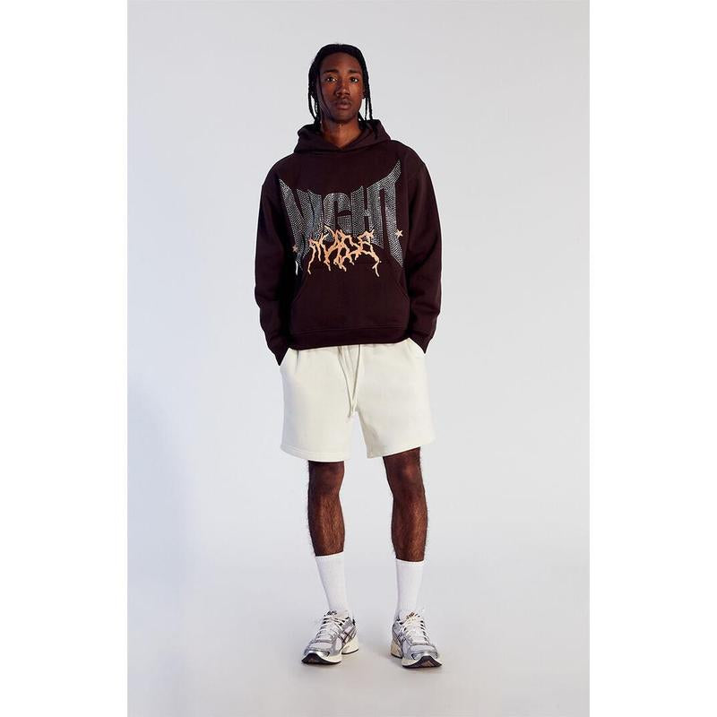 Pacsun Men'S Fleece Cream Sweat Shorts - Kiki of DC Styles Store