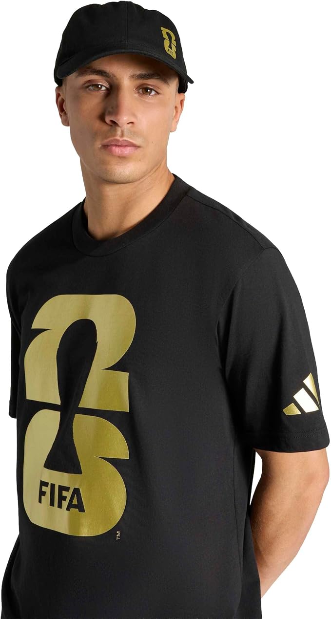 Adidas Men's FIFA World Cup 2026 Graphic T-Shirt – Official Tournament Fan Apparel Kiki of DC Styles Store