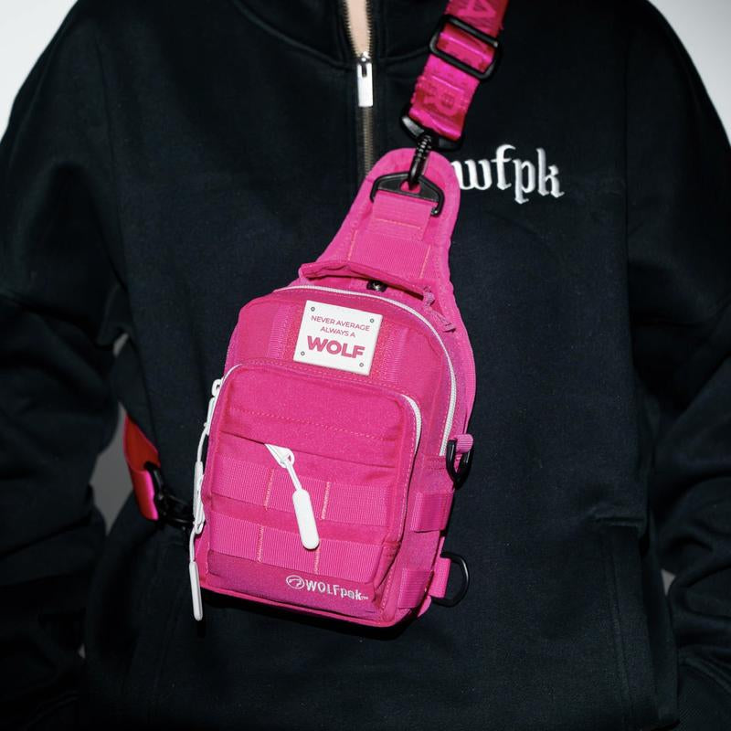 4L Mini Tactical Sling Bag Pink Goddess - Kiki of DC Styles Store