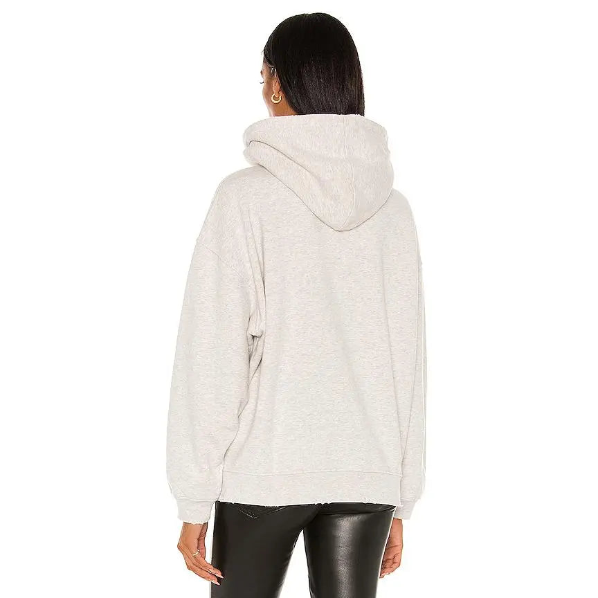 Get Your Chic Vibe On with the ANINE BING Sport Harvey Sweatshirt in Heather Grey!