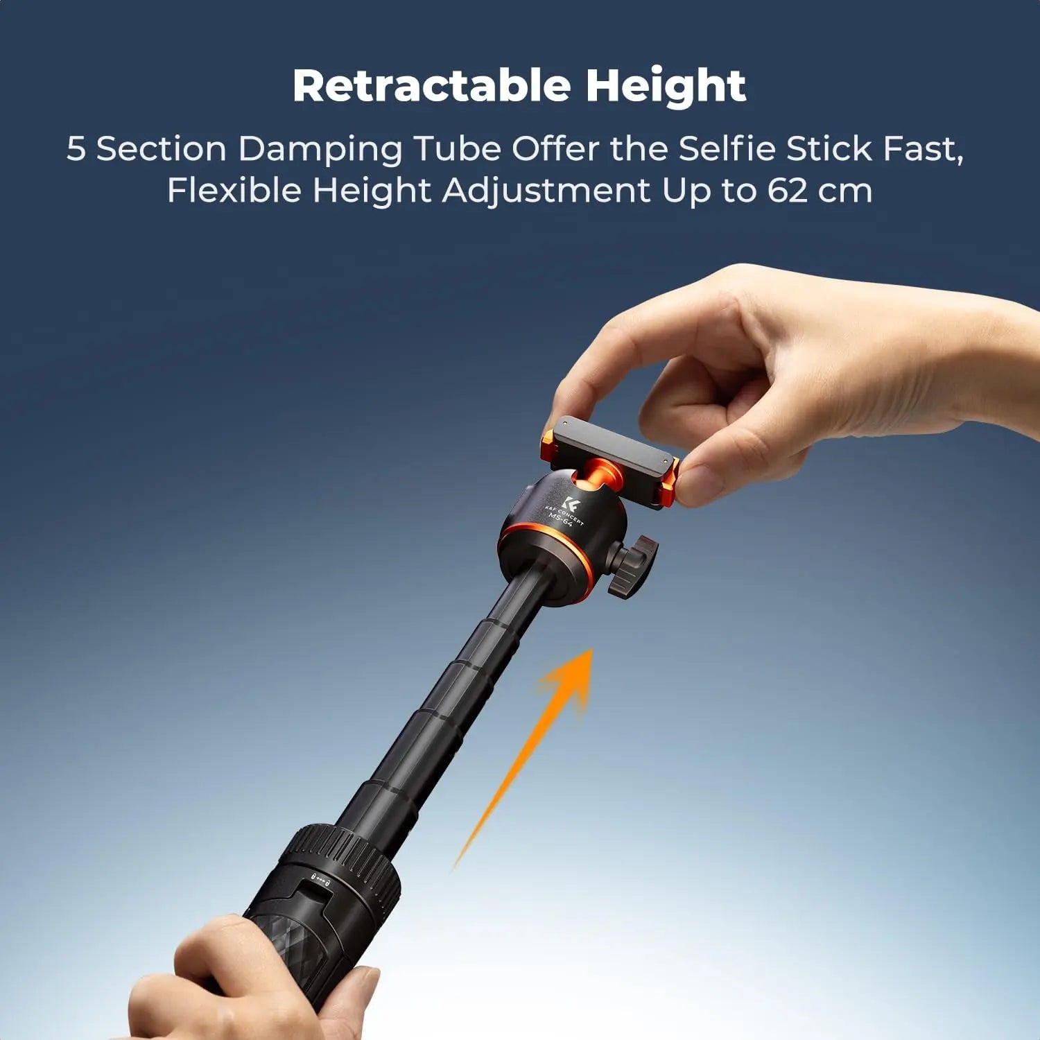 Capture stunning moments with the K&F CONCEPT 25.6" Magnetic Quick Release Tripod! Perfect for your DJI Osmo Nano/Action 6, this 2-in-1 extendable handle and 360° ball head selfie stick is a must-have for vloggers and content creators! 📸✨ #Vlogging #Photography #Tripod