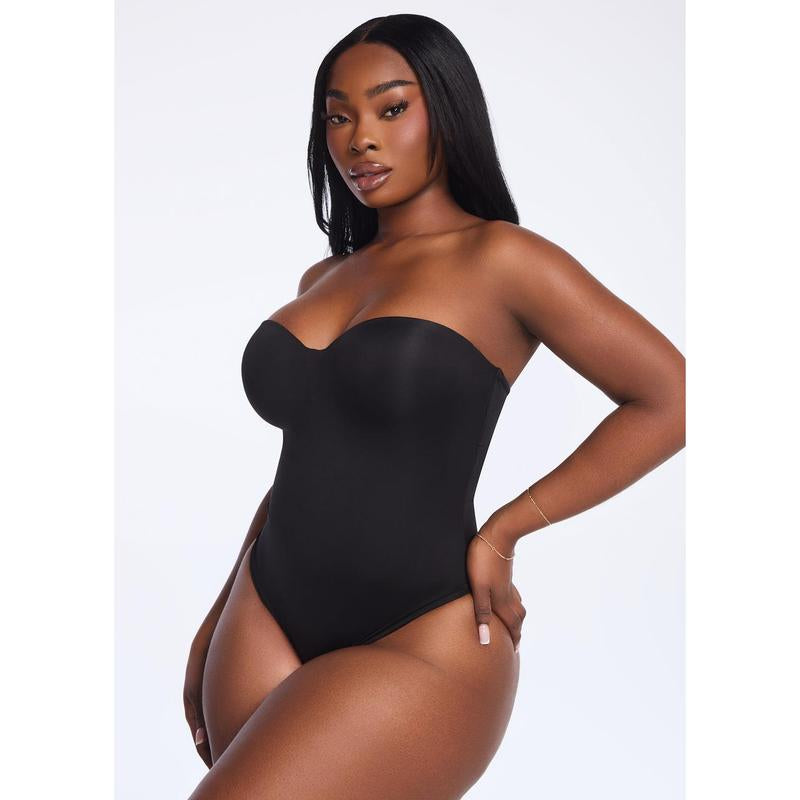 Brasculpt Strapless Bodysuit Thong - Kiki of DC Styles Store