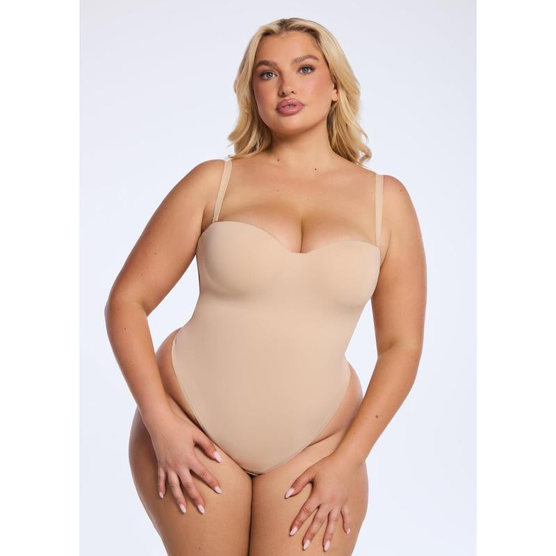Brasculpt Strapless Bodysuit Thong - Kiki of DC Styles Store