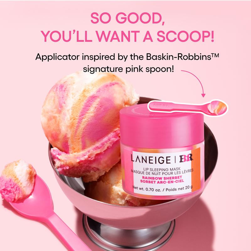 Laneige Baskin Robbins Rainbow Sherbet Lip Sleeping Mask - Kiki of DC Styles Store