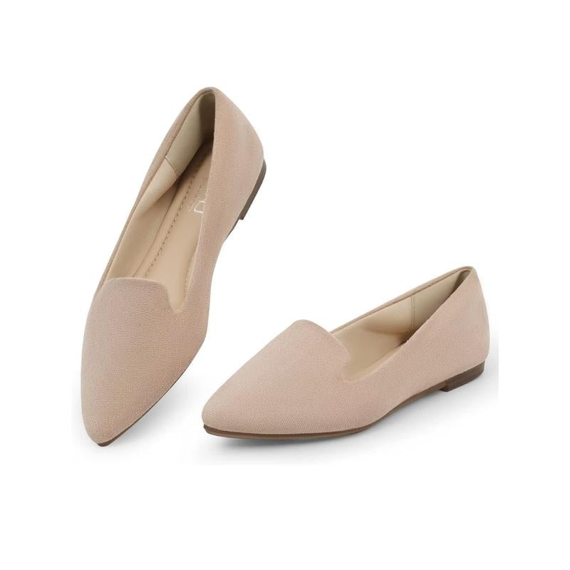 MUSSHOE Flat Shoes Women Pointed Toe Comfortable Slip on Women'S Flats - Kiki of DC Styles Store