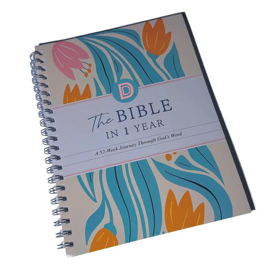 The Study the Bible for 1 Year - 52 Week Bible Journal, Bible Study Book, Personal Organizer, Office Stationery & Supplies, Gift for Women & Men - Kiki of DC Styles Store