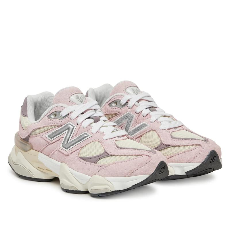 New Balance 9060 Pink and White Fashion Sneakers for Women and GS
