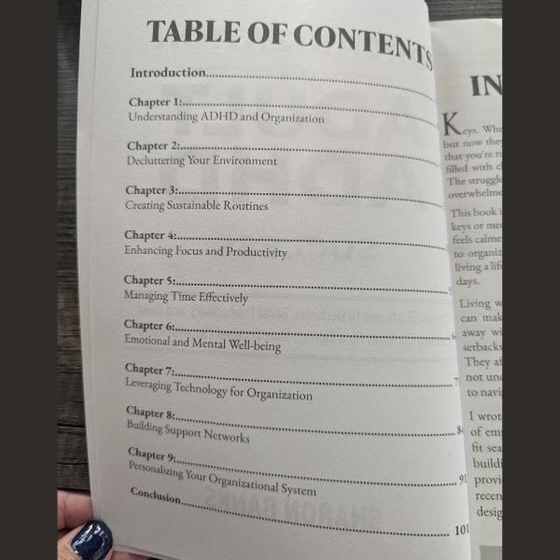 Organization for Adult ADHD Success: Proven Strategies to Declutter, Boost Productivity, and Build Lasting Routines for a Calmer, More Focused Life with ADHD - Kiki of DC Styles Store