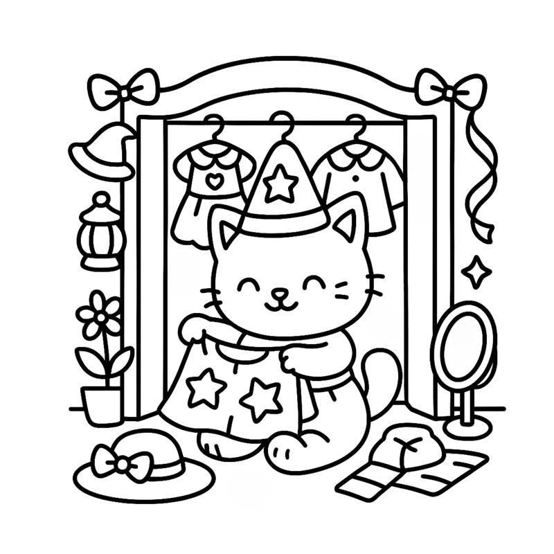 Cuddle Buddies Cute & Comfy Coloring Book for Adults Teens with Bold Easy Simple and Big Designs Artistic Guide 80 Illustrations - Kiki of DC Styles Store