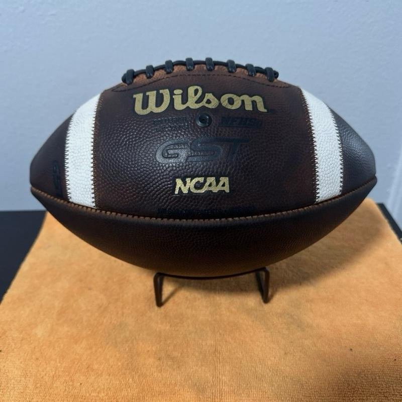 Wilson GST Leather Game Football Conditioned NEW! Ships Same Day! - Kiki of DC Styles Store