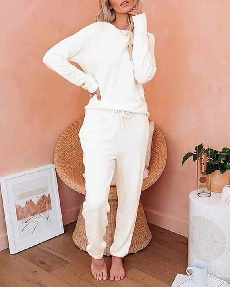 Get Cozy in Style! 🌟 Check out the Imily Bela Women's 2-Piece Solid Sweatsuit Set - Perfect for Sporty Days! 🏃‍♀️✨ #Fashion #Comfort #Sweatsuit