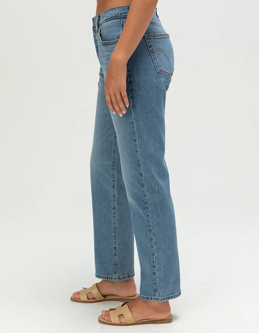 Elevate Your Style with LEVI'S Premium 501 Curve Womens Jeans in Lucid Dream