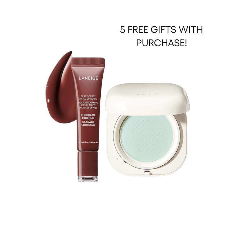 Laneige Makeup Starter Kit, Neo Blurring Powder, Glaze Craze - Kiki of DC Styles Store