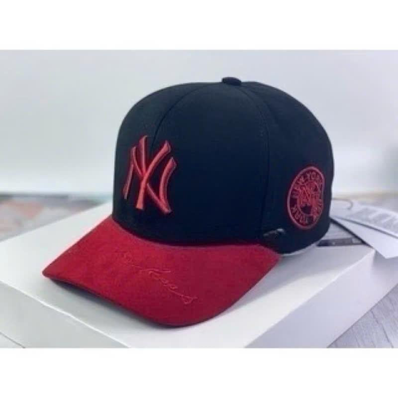 New Era NY 9FORTY Adjustable Baseball Hat for Men and Women - Soft Breathable Cotton, All-Season Wear, Metal Buckle Closure, Made in the USA