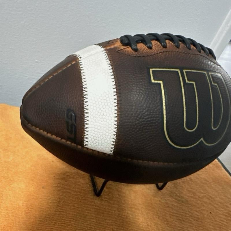 Wilson GST Leather Game Football Conditioned NEW! Ships Same Day! - Kiki of DC Styles Store