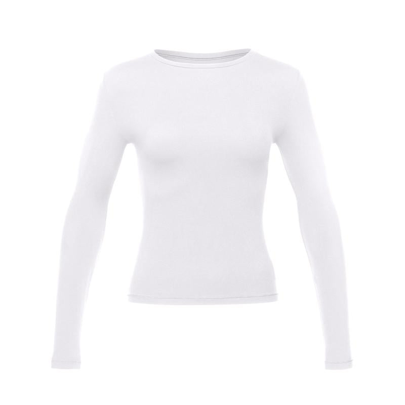 CRZ YOGA Long Sleeve Shirts for Women Soft Crew Neck Fall Basic Tight Tops Fitted Casual Going Out Tee Shirt - Kiki of DC Styles Store