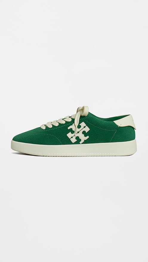 Tory Burch Women's Phoenix Leather Sneakers - Green Blanc & Leopard Multi & White Perfect Black Kiki of DC Styles Store