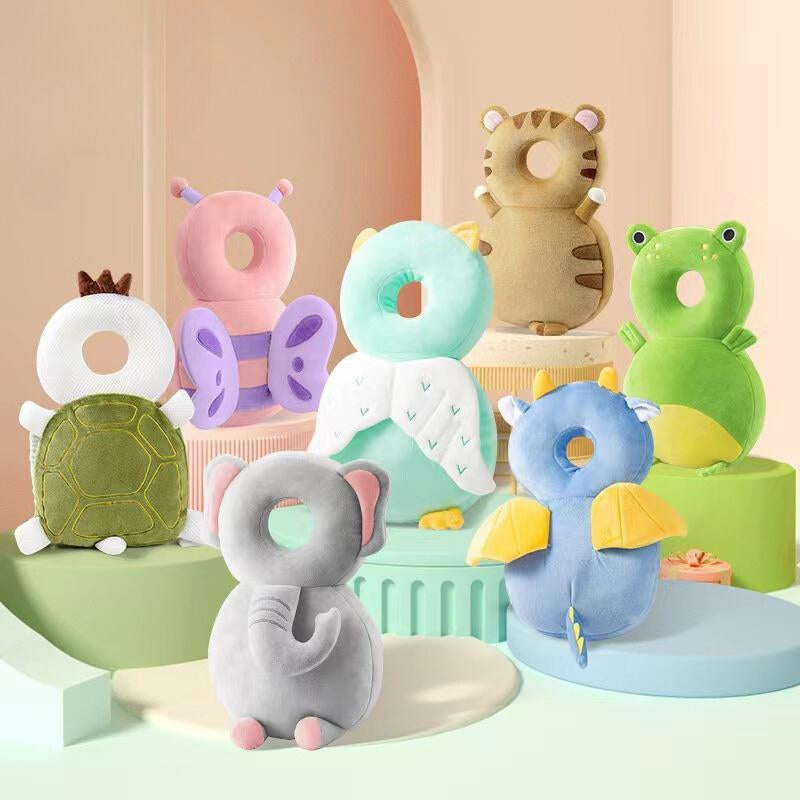 Head Protector Backpack for Toddlers 0-3 Years Old Head Protection Backpack with Adjustable Straps Machine Washable Toddler Fall Protection - Kiki of DC Styles Store