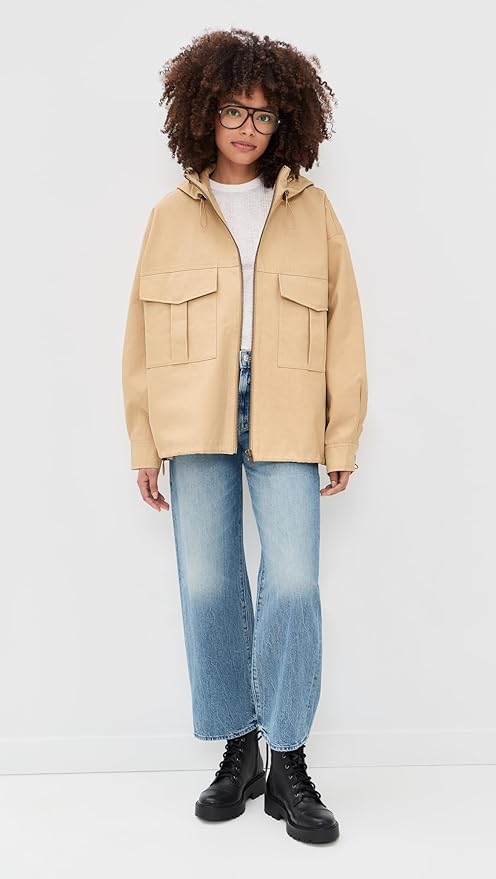 MOTHER Women's Raincheck Jacket - Light Drizzle MOTHER