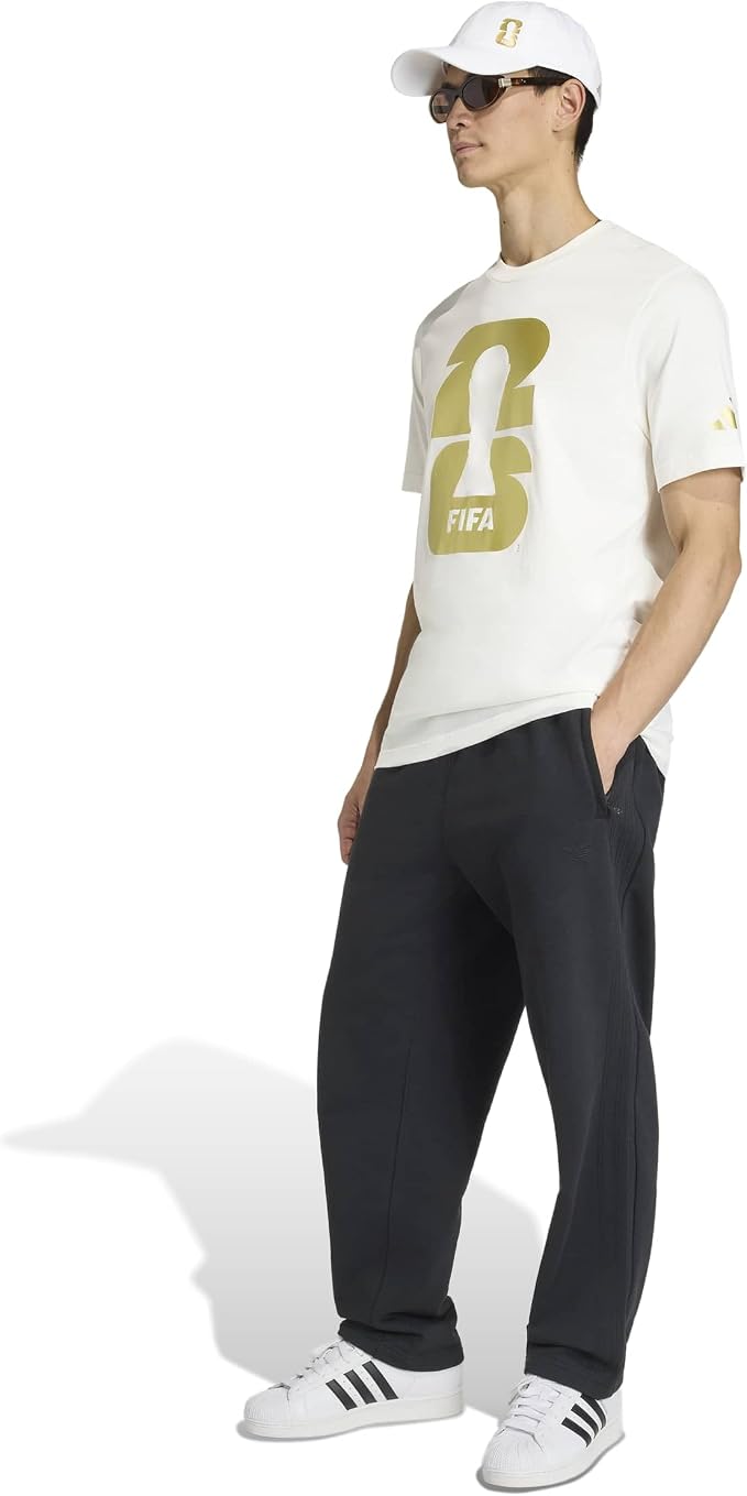 Adidas Men's FIFA World Cup 2026 Graphic T-Shirt – Official Tournament Fan Apparel Kiki of DC Styles Store