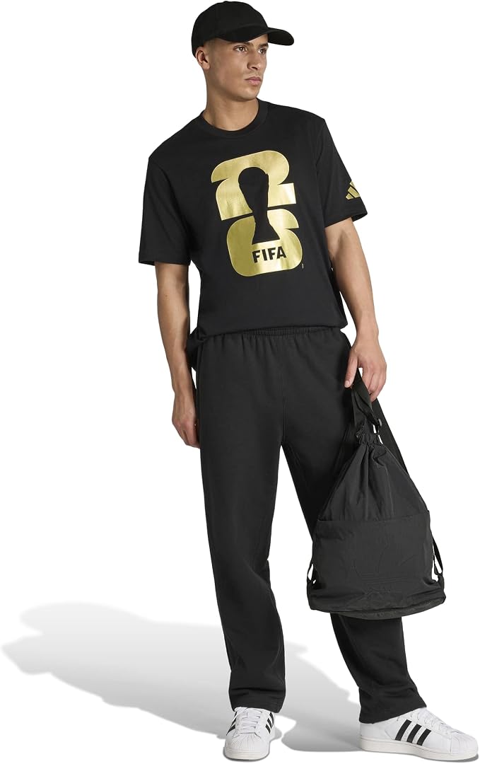 Adidas Men's FIFA World Cup 2026 Graphic T-Shirt – Official Tournament Fan Apparel Kiki of DC Styles Store