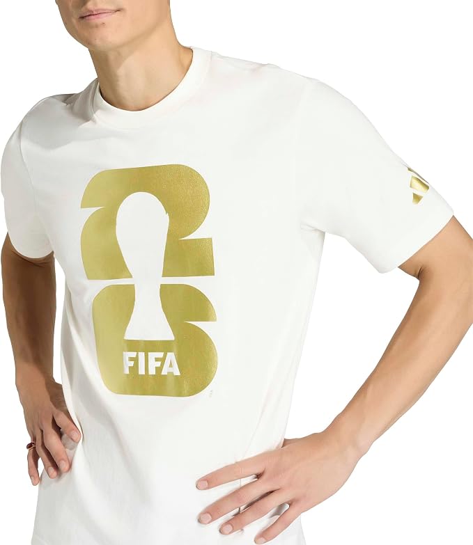 Adidas Men's FIFA World Cup 2026 Graphic T-Shirt – Official Tournament Fan Apparel Kiki of DC Styles Store