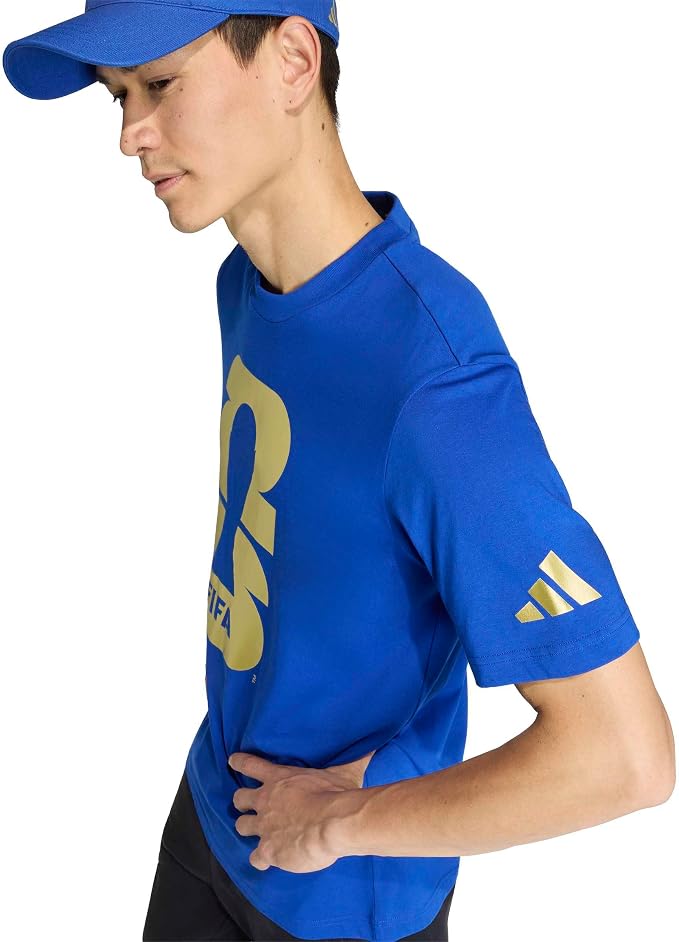 Adidas Men's FIFA World Cup 2026 Graphic T-Shirt – Official Tournament Fan Apparel Kiki of DC Styles Store