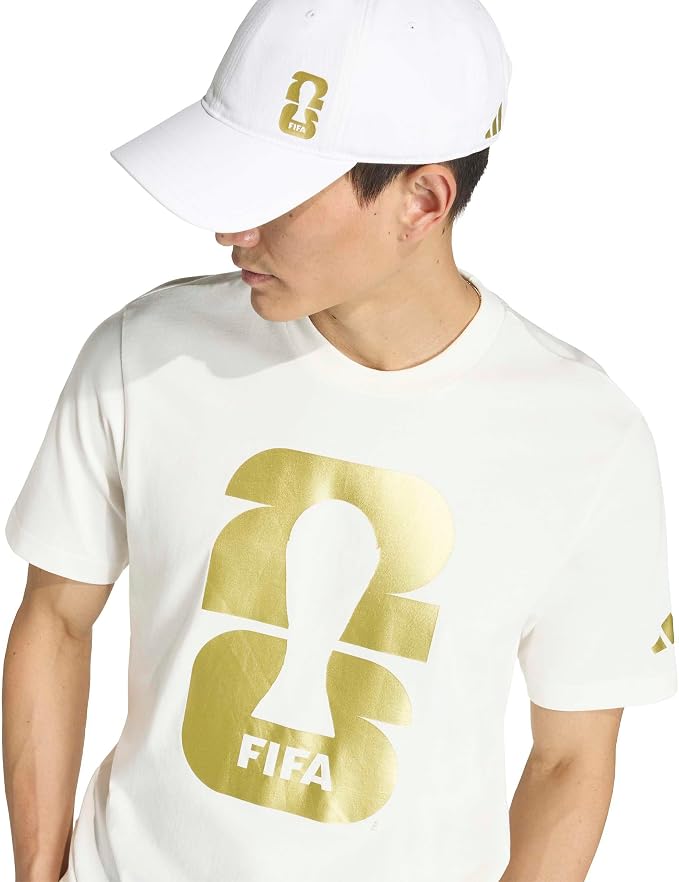 Adidas Men's FIFA World Cup 2026 Graphic T-Shirt – Official Tournament Fan Apparel Kiki of DC Styles Store