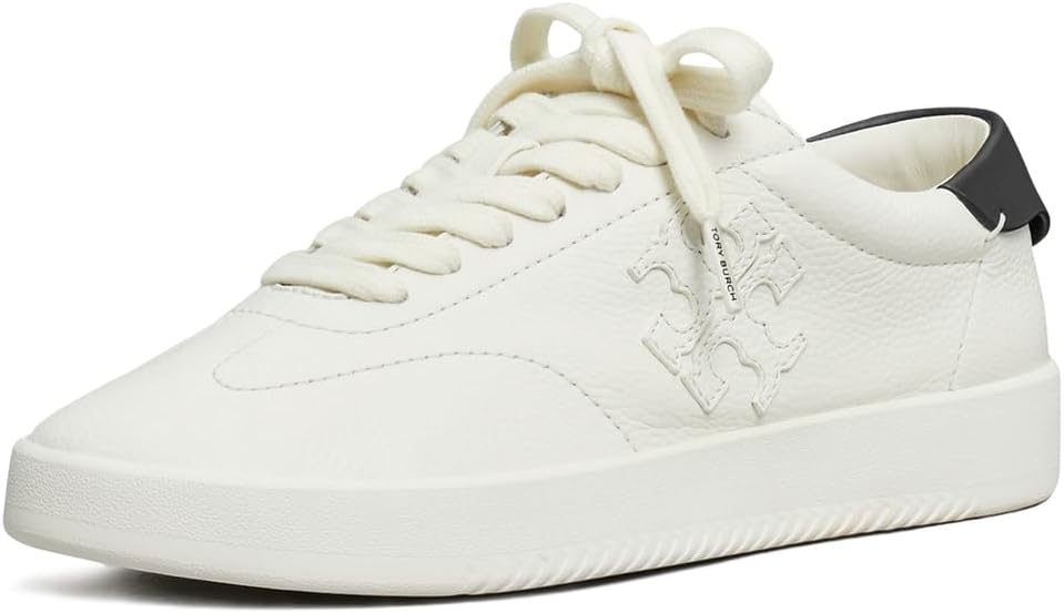 Tory Burch Women's Phoenix Leather Sneakers - Green Blanc & Leopard Multi & White Perfect Black Kiki of DC Styles Store