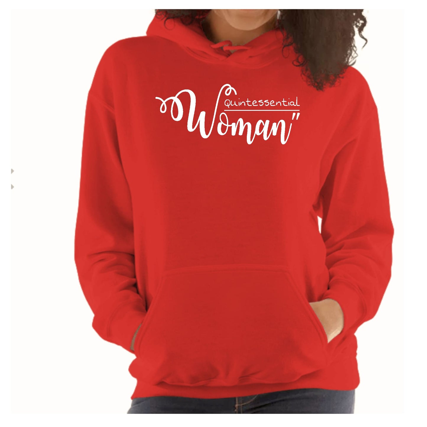 Womens Hoodie - Quintessential Woman-2
